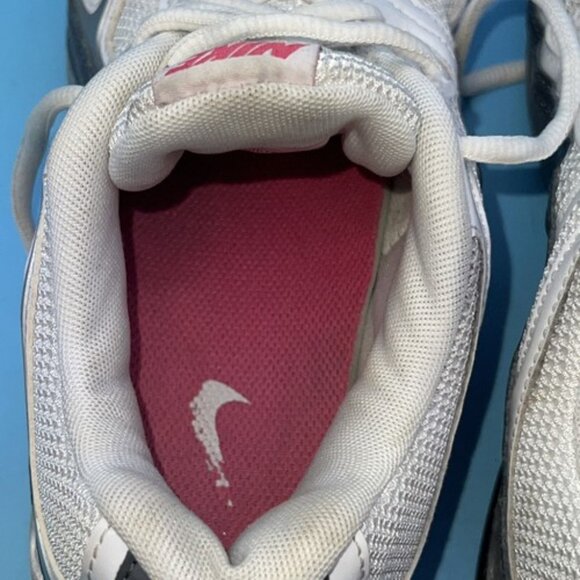 Nike Womens Reax Run 5 407987-116 White Lace Up Low Top Running Shoes Size 8 - Picture 12 of 12